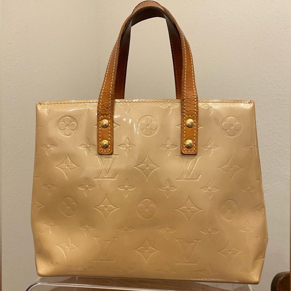 Vintage 2002 Louis Vuitton Reade PM Vernis Leather Handbag